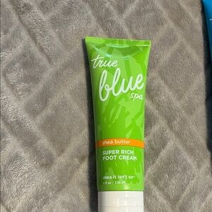 Bath & Body Works True Blue Spa Super Rich Foot Cream - Green and Orange